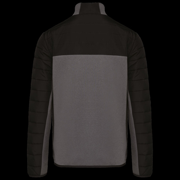 Veste bi-matière pour homme personnalisable - BCM Goodies