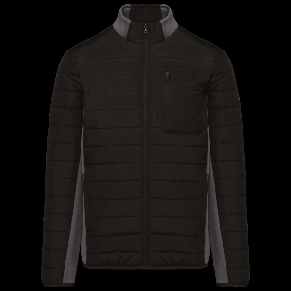 Veste bi-matière pour homme personnalisable - BCM Goodies