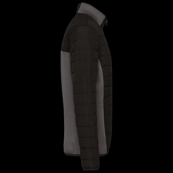 Veste bi-matière pour homme personnalisable - BCM Goodies