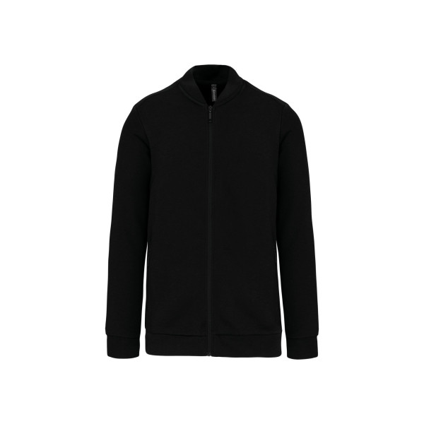 Veste molleton zippée homme personnalisable - 80% coton, 20% polyester - BCM Goodies