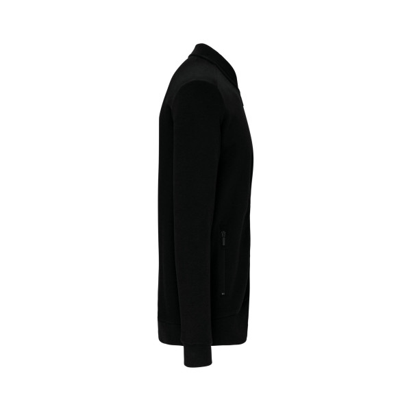 Veste molleton zippée homme personnalisable - 80% coton, 20% polyester - BCM Goodies