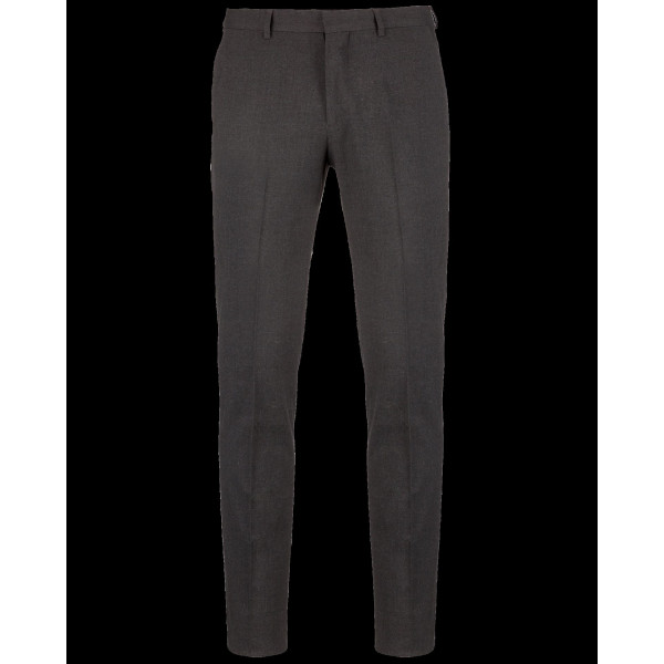 Pantalon homme personnalisable - Composition polyester, viscose, élasthanne - Coupe ajustée - Idéal pour travail et occasions fo