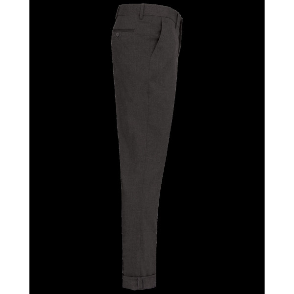 Pantalon homme personnalisable - Composition polyester, viscose, élasthanne - Coupe ajustée - Idéal pour travail et occasions fo