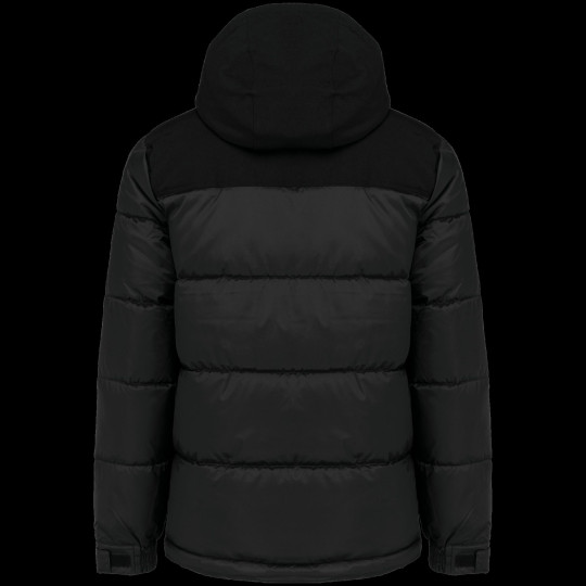 Parka matelassée à capuche bi-ton unisexe personnalisable - BCM Goodies