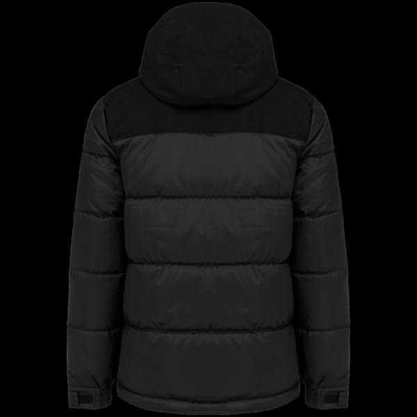 Parka matelassée à capuche bi-ton unisexe personnalisable - BCM Goodies