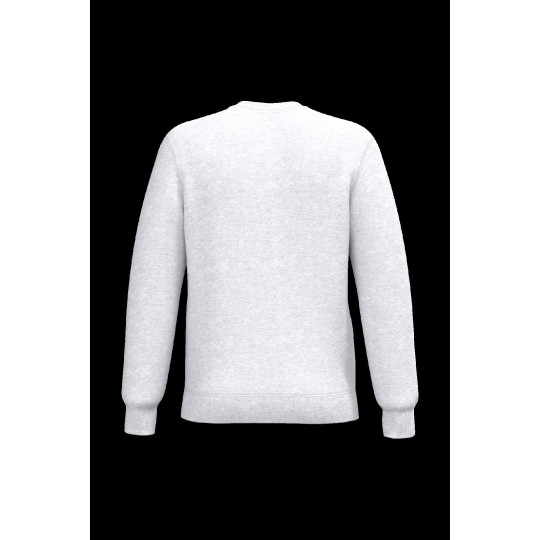Sweat-shirt recyclé col rond unisexe en coton et polyester recyclé - BCM Goodies