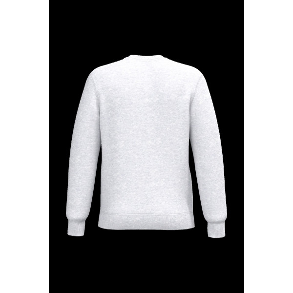 Sweat-shirt recyclé col rond unisexe en coton et polyester recyclé - BCM Goodies