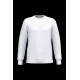 Sweat-shirt recyclé col rond unisexe en coton et polyester recyclé - BCM Goodies
