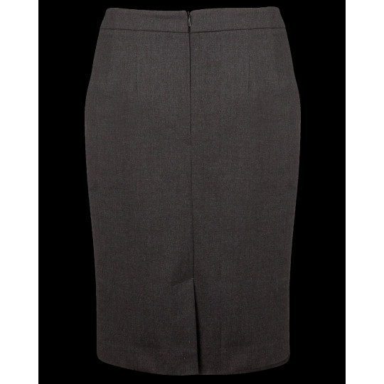 Jupe droite personnalisable en polyester, viscose et élasthanne - BCM Goodies