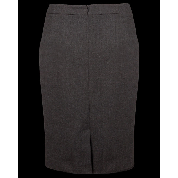 Jupe droite personnalisable en polyester, viscose et élasthanne - BCM Goodies
