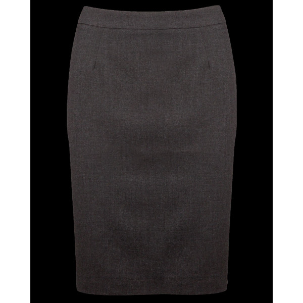 Jupe droite personnalisable en polyester, viscose et élasthanne - BCM Goodies