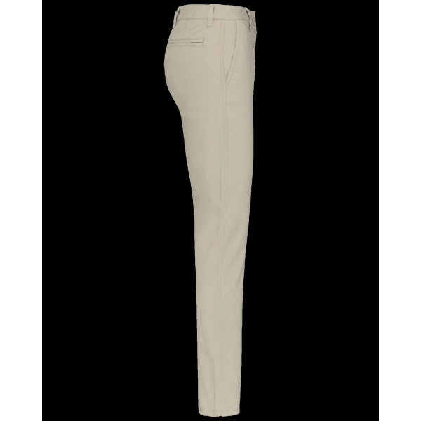 Pantalon chino femme personnalisable en coton et élasthanne - BCM Goodies