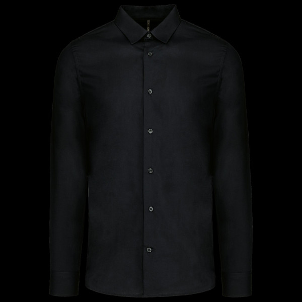 Chemise popeline manches longues homme personnalisable - BCM Goodies