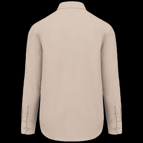 Chemise popeline polycoton entretien facile pour homme - Idéale pour professionnels &amp; personnalisation
