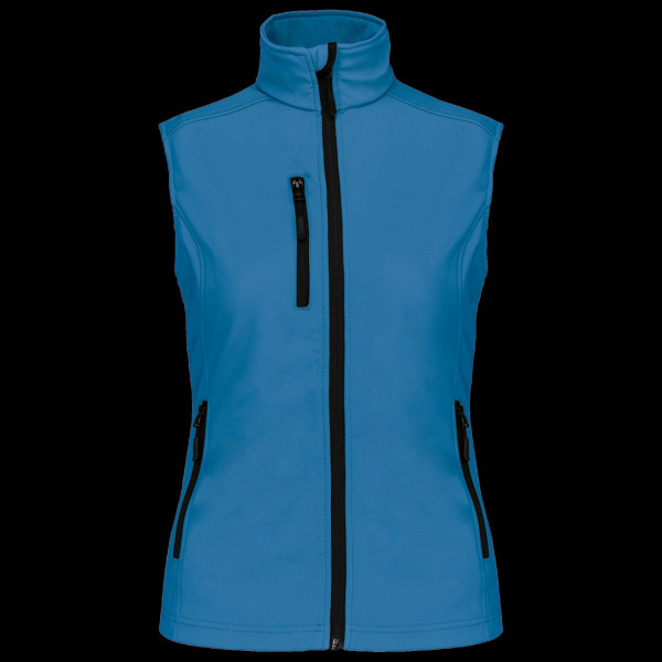 Bodywarmer softshell pour femme personnalisable - Polyester et élasthanne - Qualité et praticité - BCM Goodies