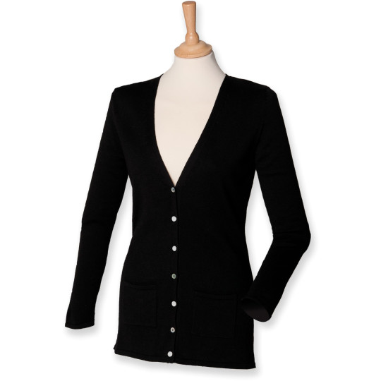 Cardigan femme personnalisable en coton et acrylique - BCM Goodies