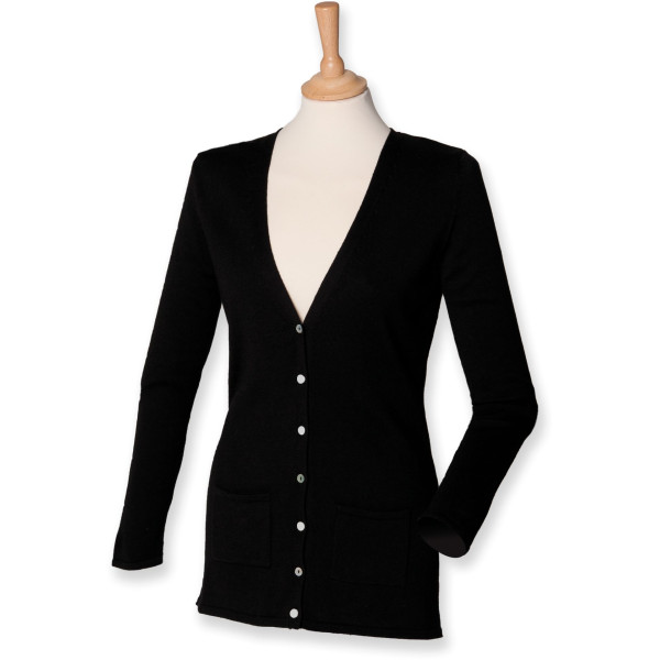 Cardigan femme personnalisable en coton et acrylique - BCM Goodies