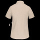 Chemise popeline polycoton manches courtes femme - BCM Goodies