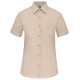 Chemise popeline polycoton manches courtes femme - BCM Goodies