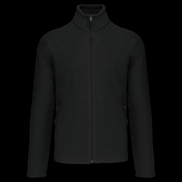 Veste micropolaire zippée manches raglan pour homme - BCM Goodies