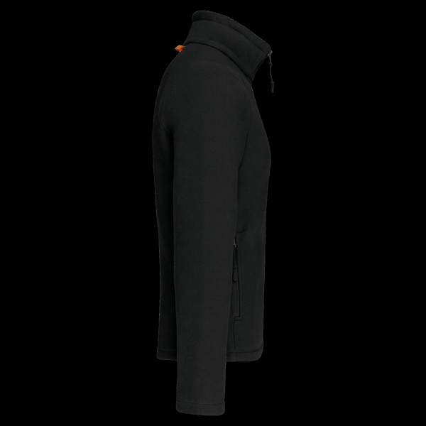 Veste micropolaire zippée manches raglan pour homme - BCM Goodies