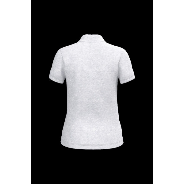 Polo manches courtes femme en coton peigné maille piquée personnalisable - BCM Goodies