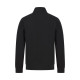 Sweat-shirt col zippé unisexe personnalisable en coton régénéré et polyester recyclé - BCM Goodies