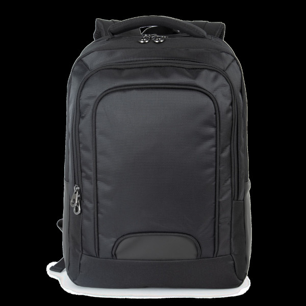 Sac à dos ordinateur business en polyester 600D avec compartiments zippés - BCM Goodies
