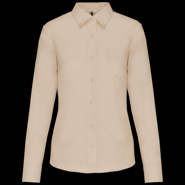 Chemise popeline polycoton entretien facile pour femme - BCM Goodies