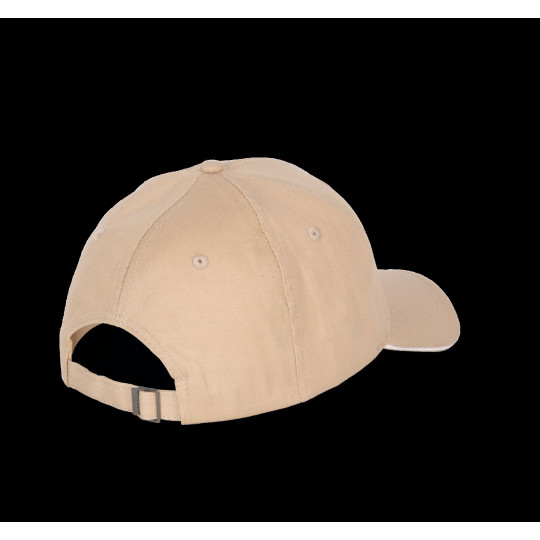 Casquette avec sandwich contrasté - 6 panneaux en coton pour goodies et objets publicitaires