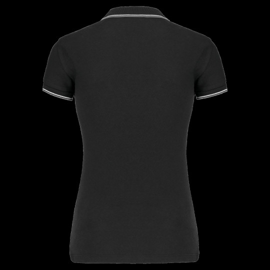 Polo manches courtes femme personnalisable en coton piqué - BCM Goodies