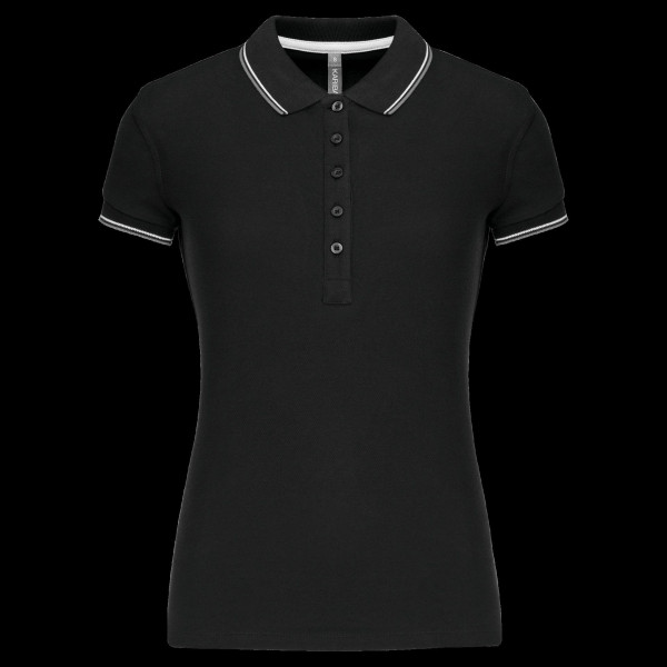 Polo manches courtes femme personnalisable en coton piqué - BCM Goodies