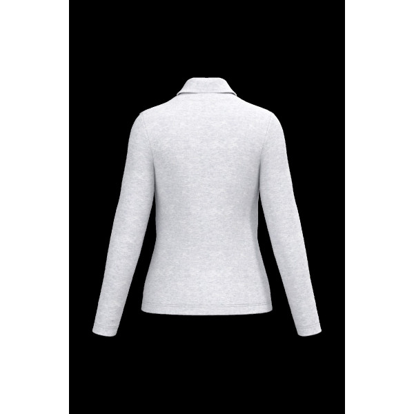 Polo manches longues femme personnalisable - BCM Goodies