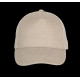 Casquette Baseball - 5 panneaux en coton brossé épais ajustable - BCM Goodies
