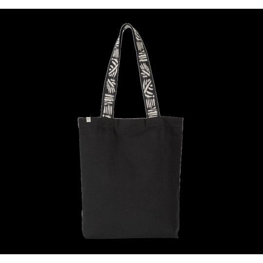 Sac Shopping recyclé en matières recyclées - Black Night et Pebble Grey - Accessoire écologique et fonctionnel