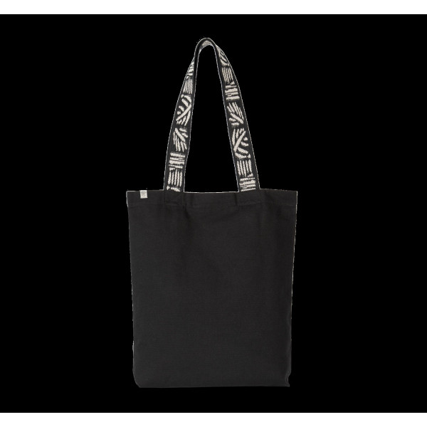 Sac Shopping recyclé en matières recyclées - Black Night et Pebble Grey - Accessoire écologique et fonctionnel