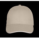 Casquette Baseball avec Sandwich - 6 Panneaux en Coton Brossé Épais - Accessoire Publicitaire Durable et Confortable