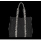 Sac shopping recyclé à soufflet - Black Night/Ecume | BCM Goodies