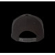 Casquette snapback 5 panneaux en coton sergé - Réglable - Personnalisable
