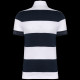 Polo rugby rayé à manches courtes unisexe en coton peigné - BCM Goodies