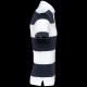 Polo rugby rayé à manches courtes unisexe en coton peigné - BCM Goodies