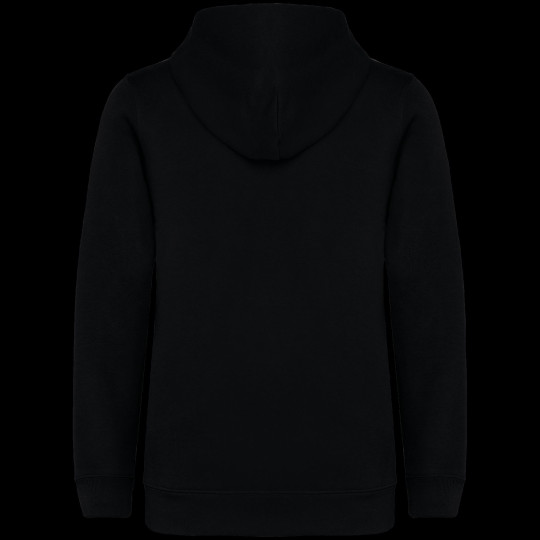 Sweat-shirt écoresponsable zippé à capuche enfant en coton biologique et polyester recyclé - BCM Goodies