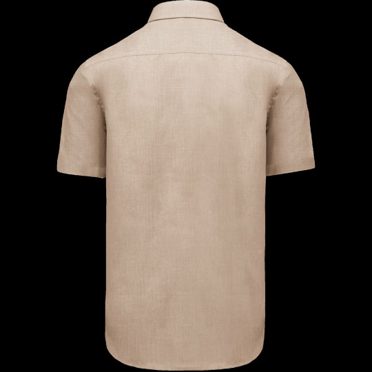 Chemise popeline polycoton manches courtes homme - BCM Goodies