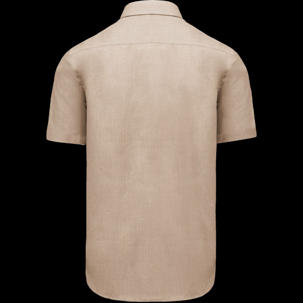 Chemise popeline polycoton manches courtes homme - BCM Goodies