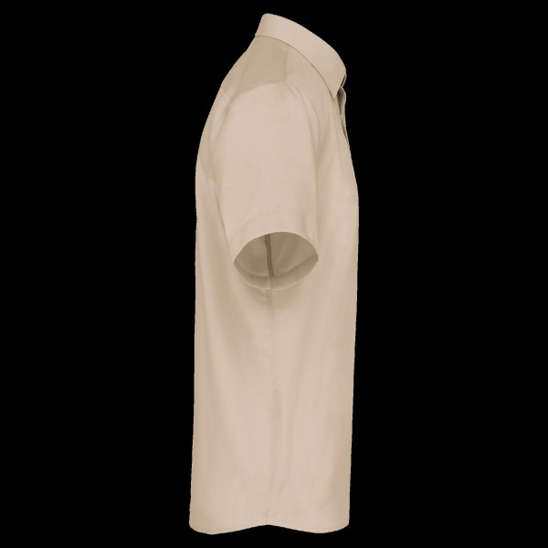 Chemise popeline polycoton manches courtes homme - BCM Goodies