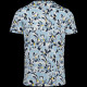 T-shirt écoresponsable imprimé tropical pour homme - BCM Goodies