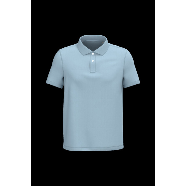 Polo écoresponsable maille piquée homme en coton biologique - BCM Goodies