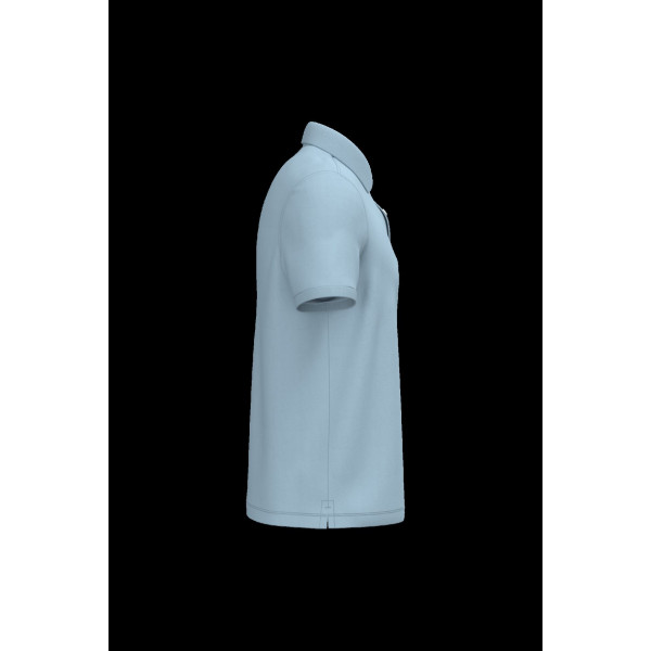 Polo écoresponsable maille piquée homme en coton biologique - BCM Goodies