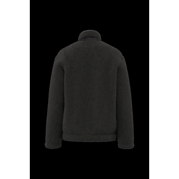 Veste écoresponsable en sherpa unisexe en polyester recyclé post-consommation - BCM Goodies