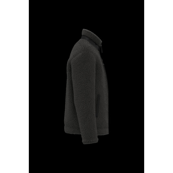 Veste écoresponsable en sherpa unisexe en polyester recyclé post-consommation - BCM Goodies
